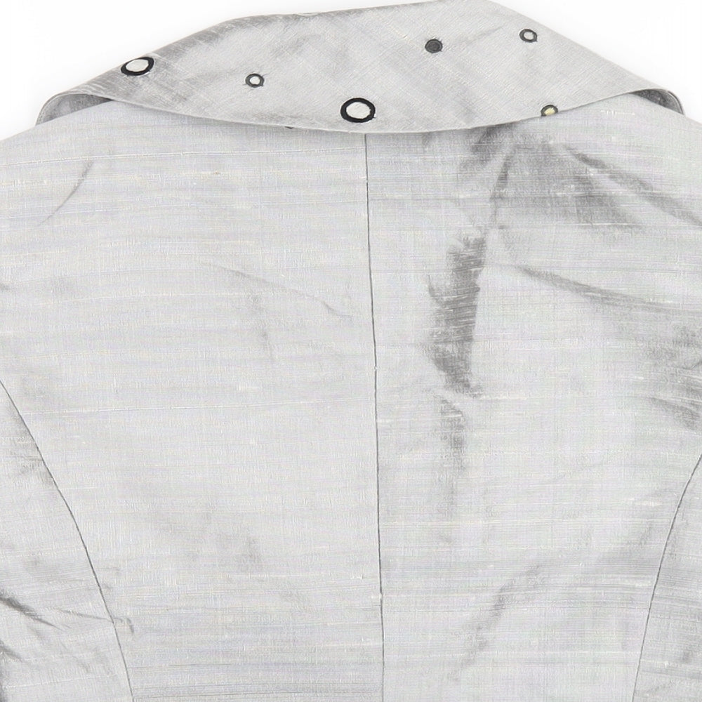 Condici Womens Grey Jacket Size 10 Button