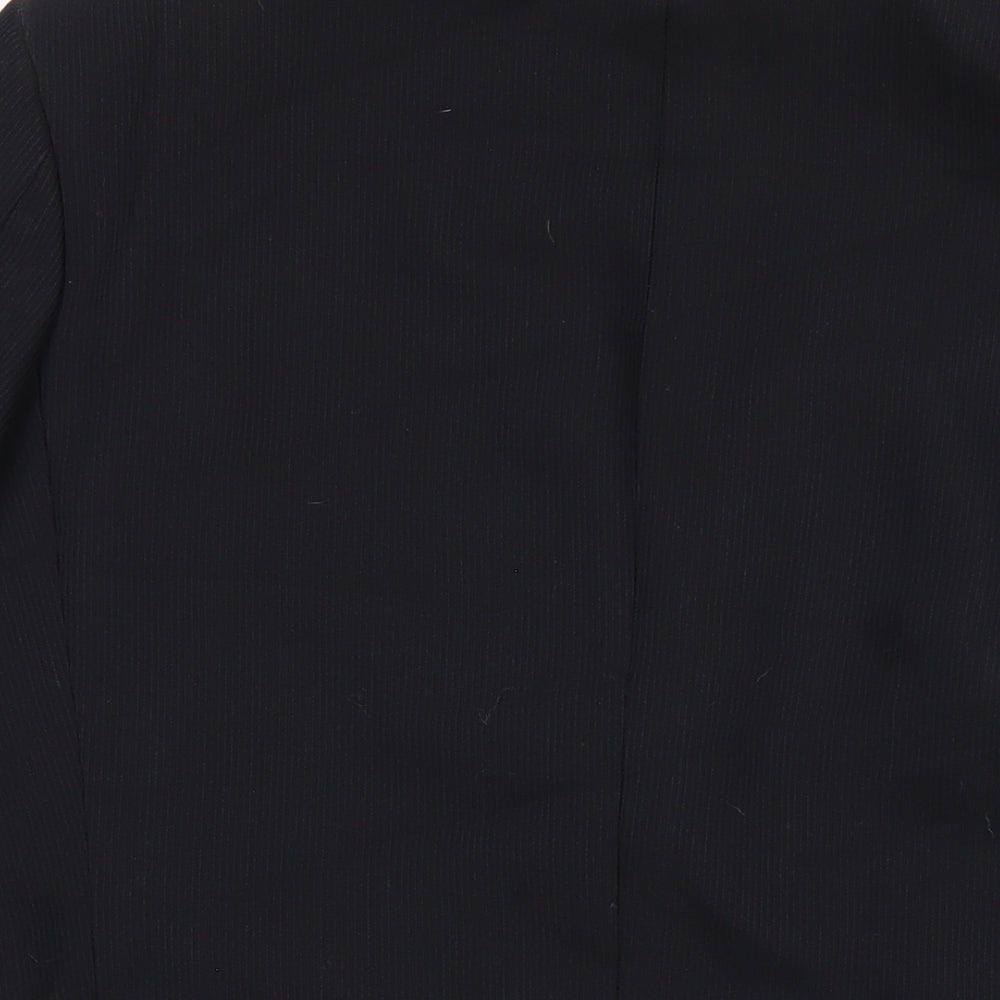 Suits Your Mens Black Polyester Jacket Blazer Size 38 Regular