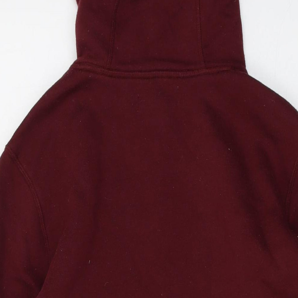 Goodthreads Mens Red Cotton Pullover Hoodie Size XS