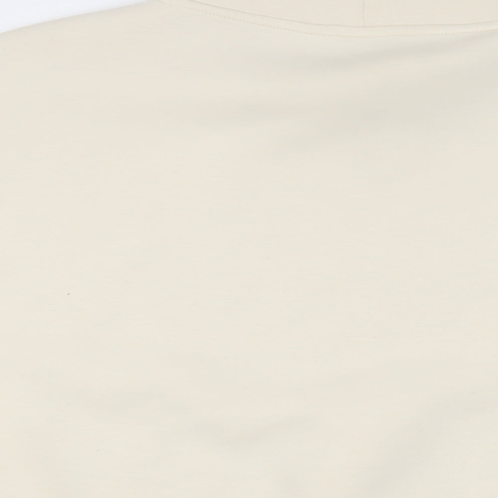 Marks & Spencer Womens Ivory Viscose Pullover Sweatshirt Size XL Pullover
