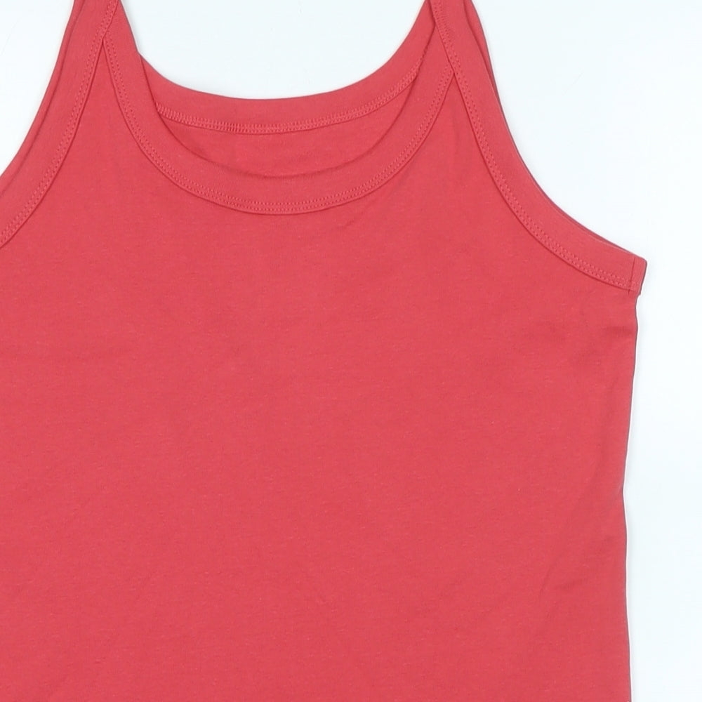 Marks & Spencer Womens Pink Camel Camisole Tank Size 14 Scoop Neck