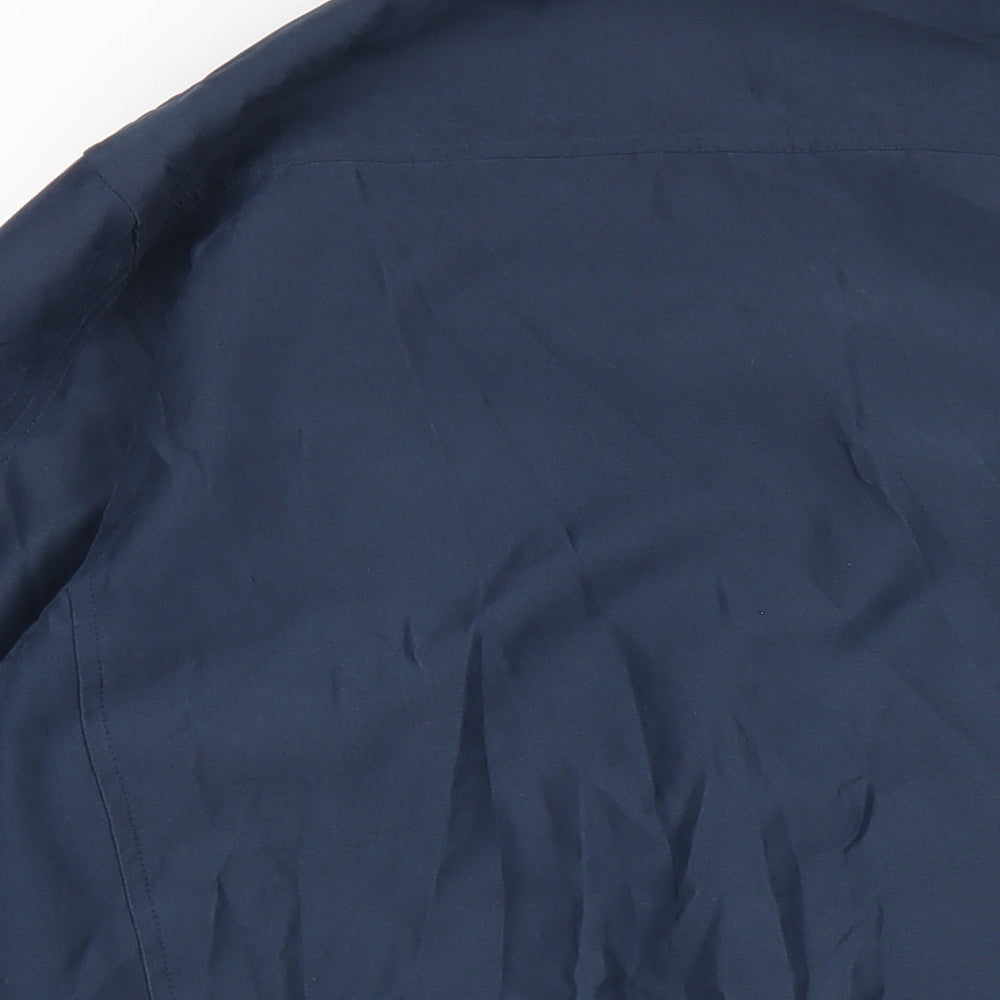 Canson Mens Blue Bomber Jacket Jacket Size M Zip