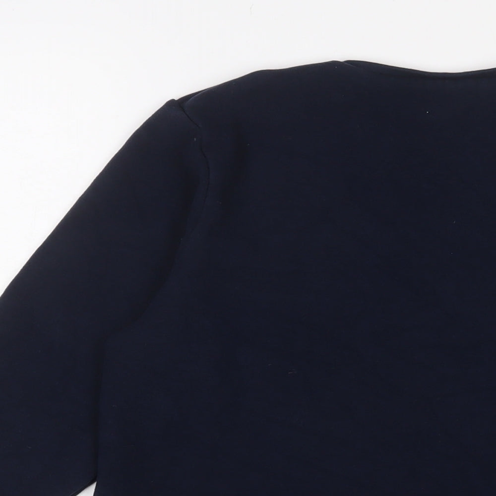 Marks & Spencer Womens Blue Acrylic Pullover Sweatshirt Size 20 Pullover - Thermal