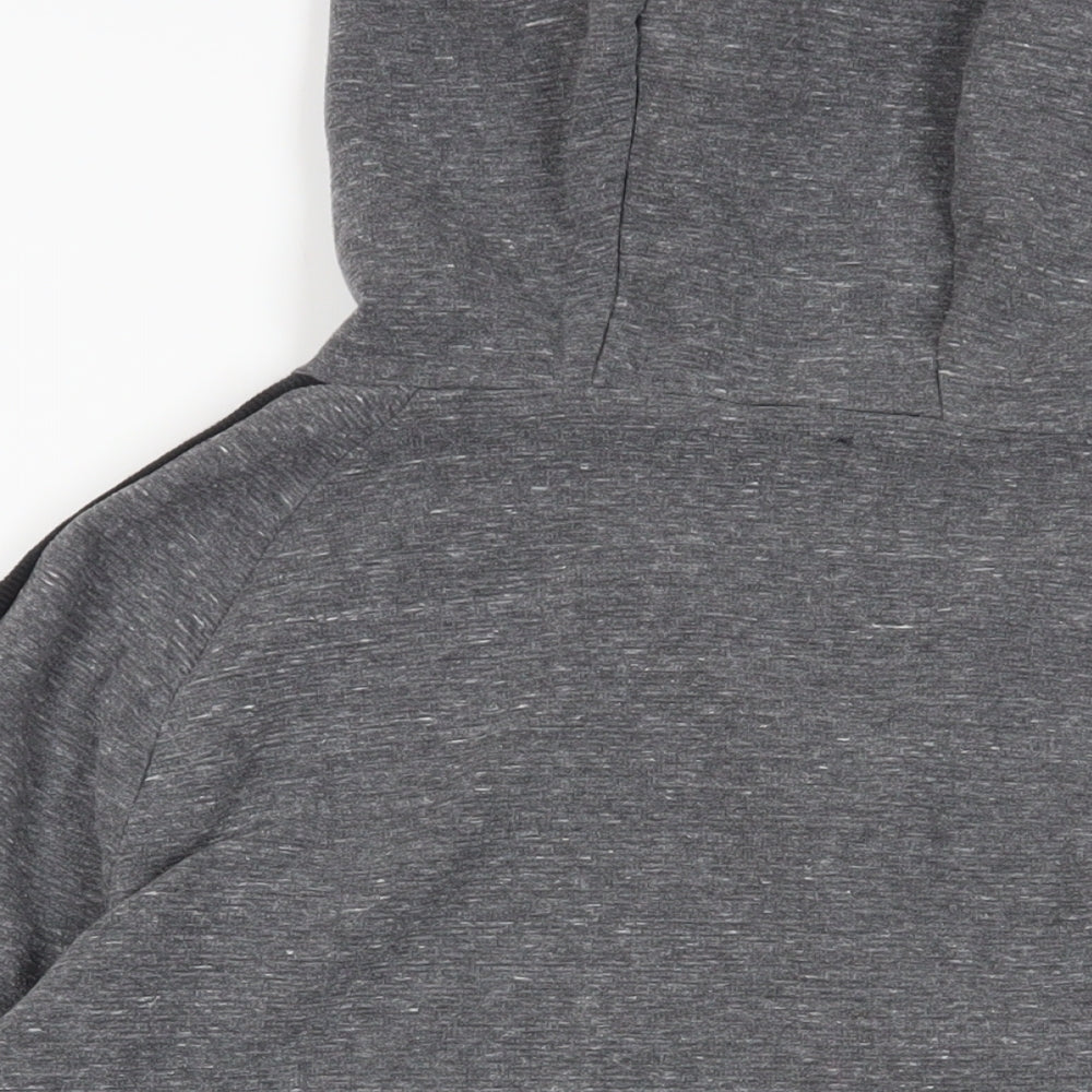Next Boys Grey Cotton Pullover Hoodie Size 13 Years Pullover - Pockets