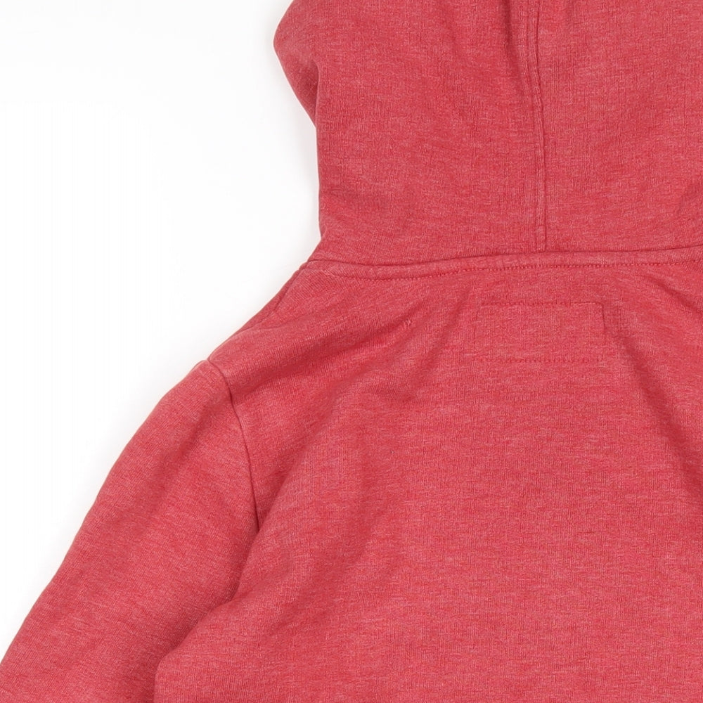 EDC Womens Red Cotton Pullover Hoodie Size M Pullover - Seaside Love