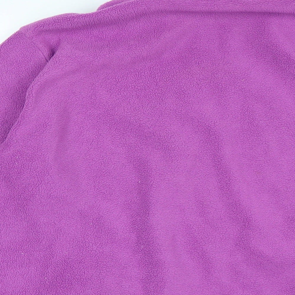 Marks & Spencer Womens Purple Jacket Size 14 Zip
