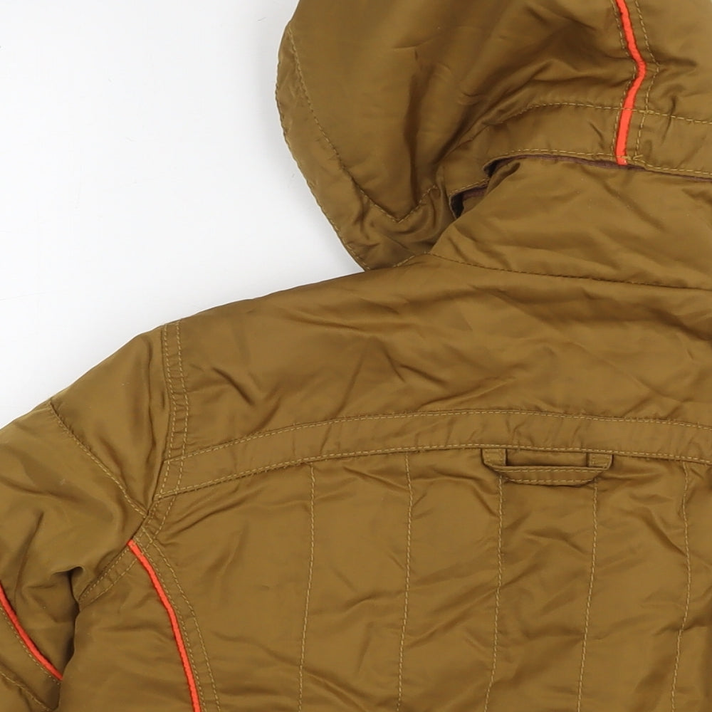 Oilliy Boys Brown Jacket Size 4-5 Years Zip