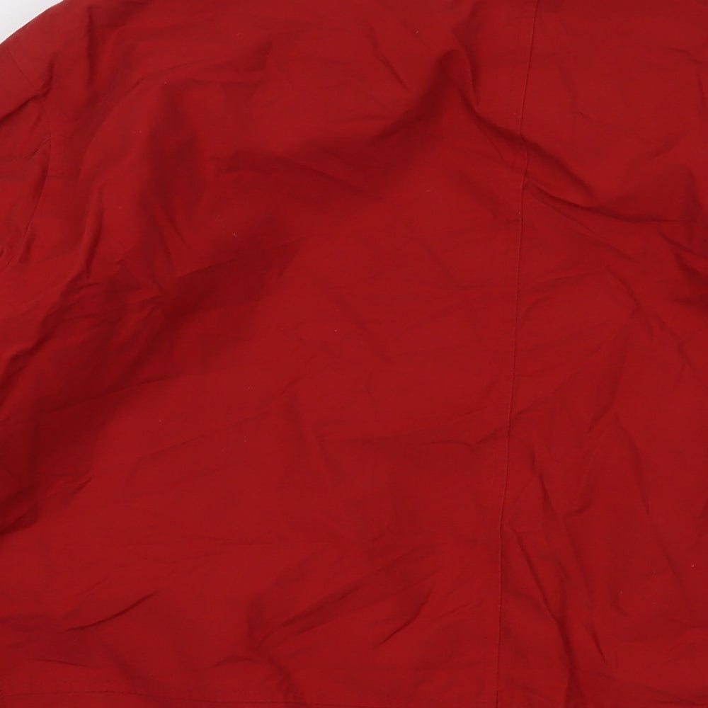 Bugatti Mens Red Jacket Size M Zip
