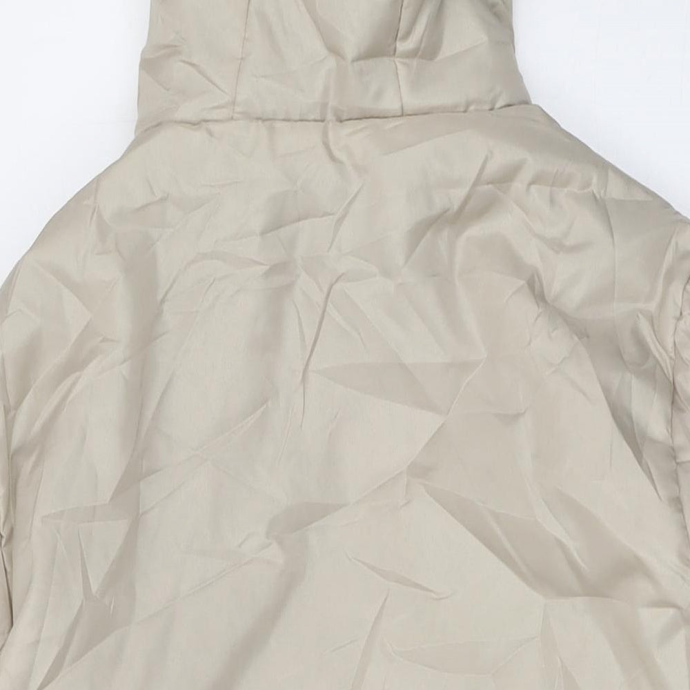 Anna de Lancay Womens Beige Jacket Size M Zip