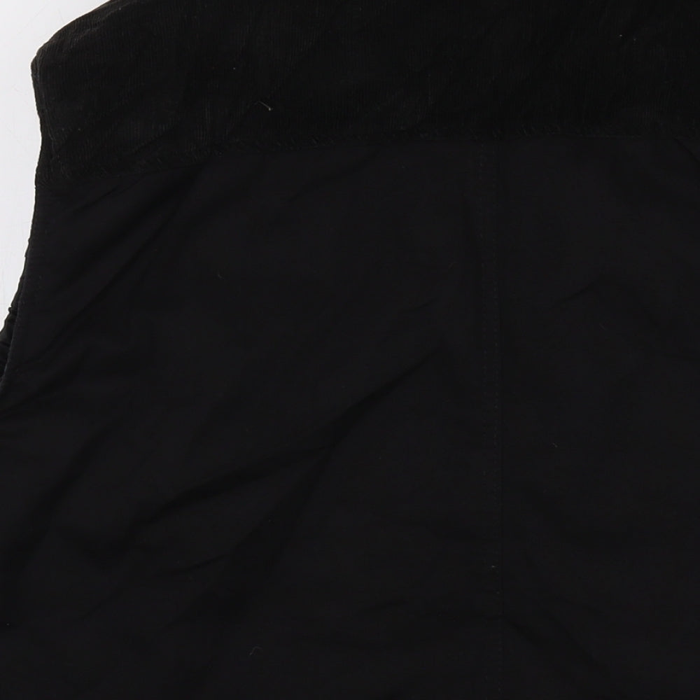 Turnhout Mens Black Gilet Waistcoat Size L Zip