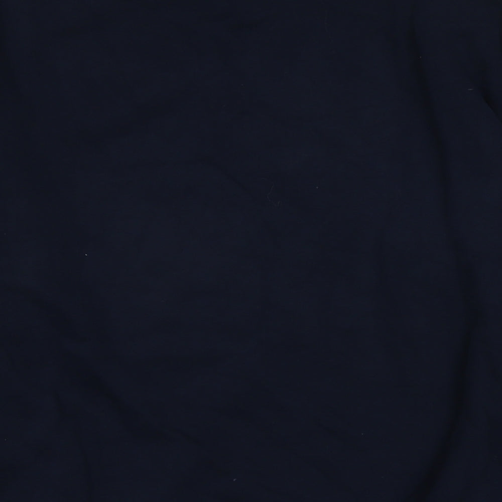 Marks & Spencer Womens Blue Cotton Pullover Sweatshirt Size M