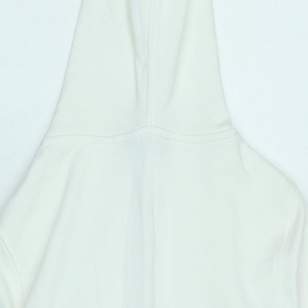 Marks & Spencer Womens Ivory Jacket Size 14 Zip
