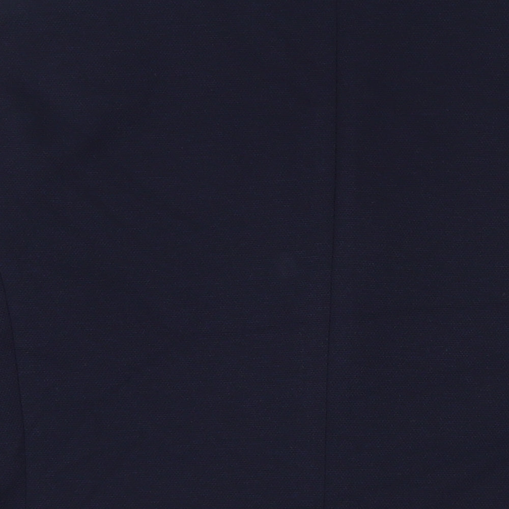 Marks & Spencer Mens Blue Polyester Jacket Blazer Size 42 Regular