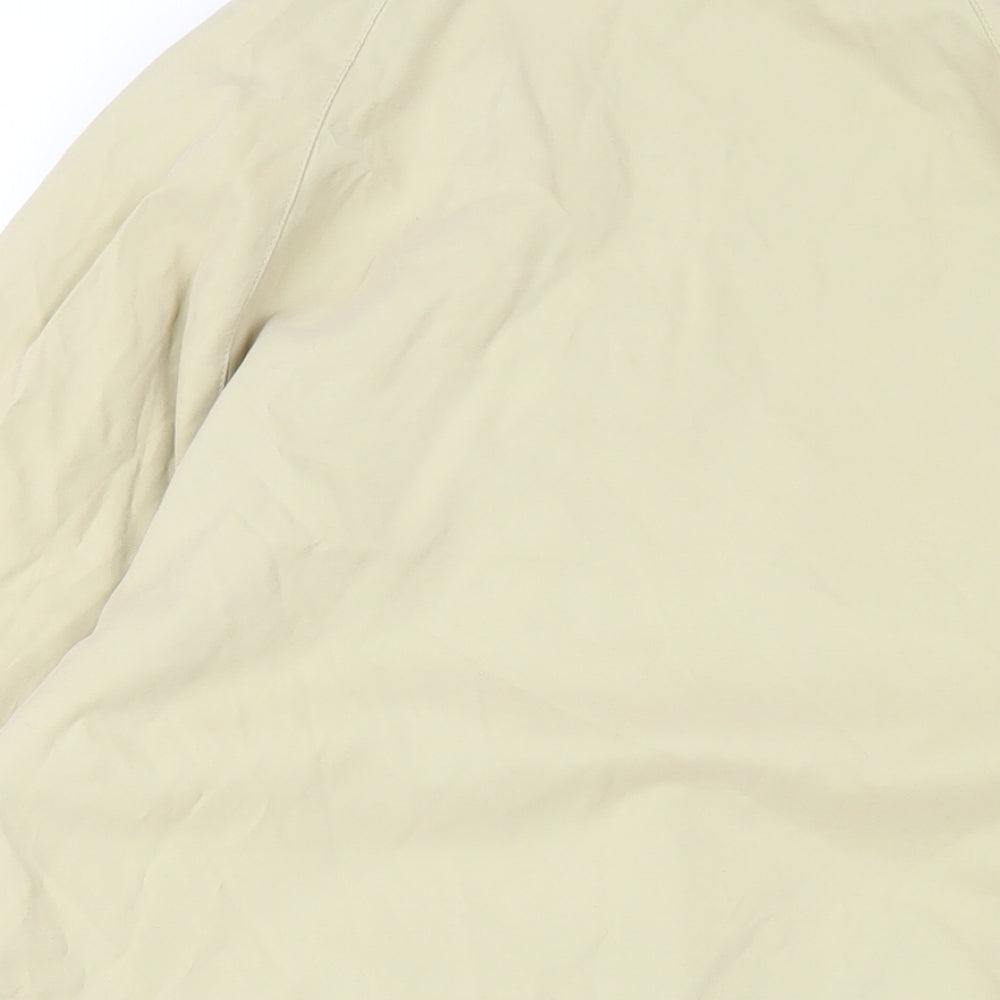 Danimac Womens Beige Trench Coat Coat Size S Zip