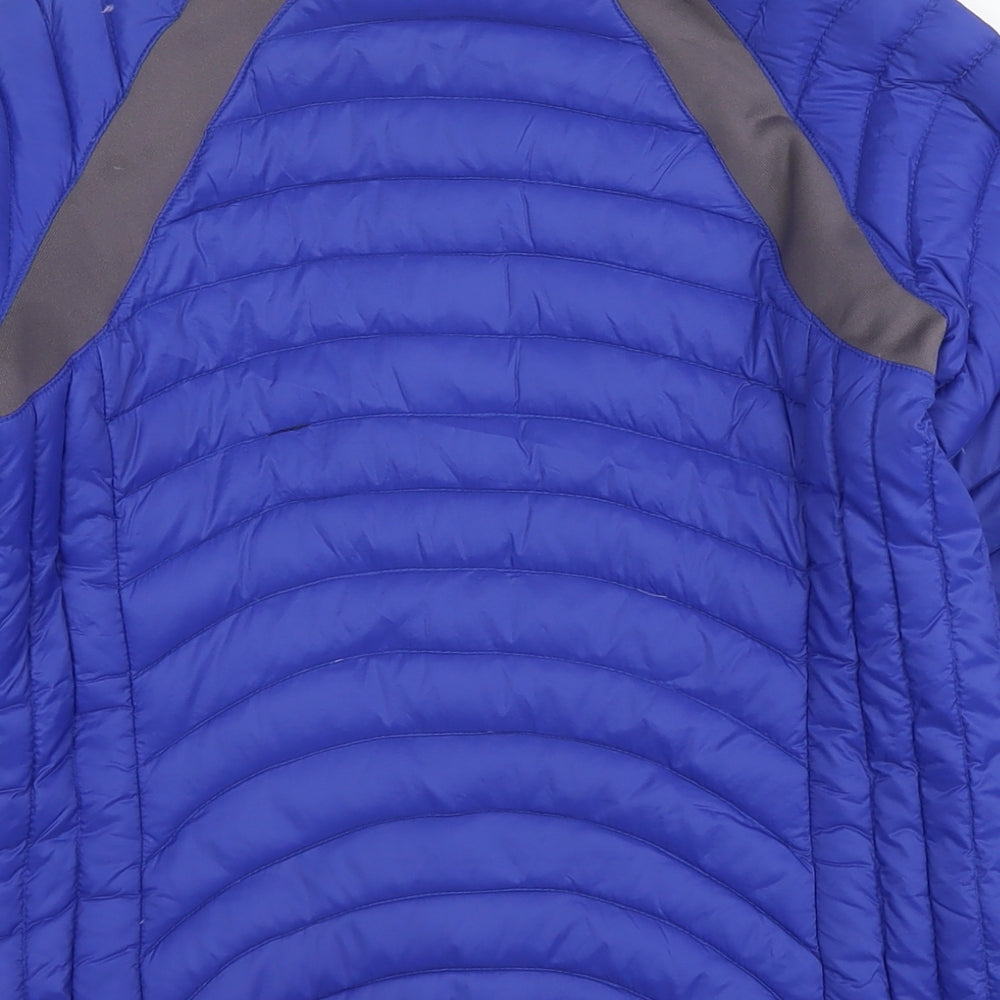 Lands' End Womens Blue Jacket Size XS Zip