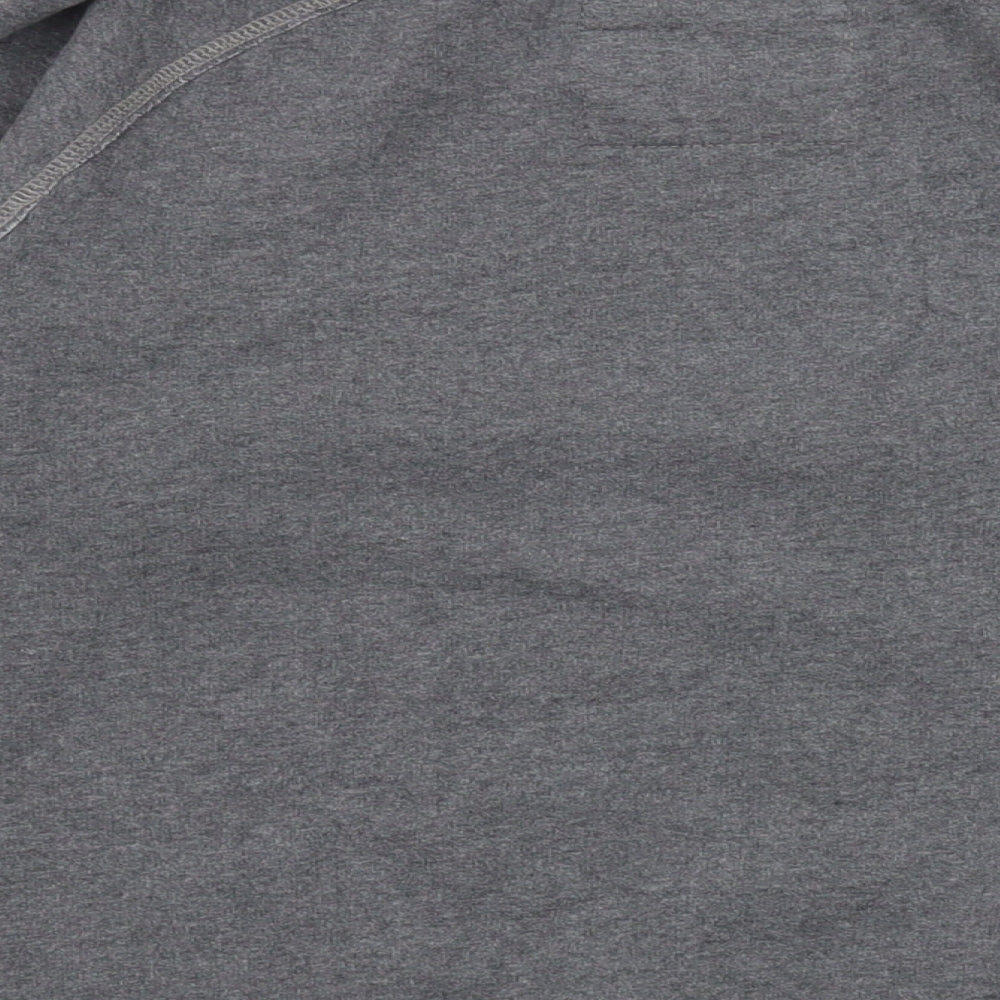 Comp David Womens Grey Cotton Pullover Sweatshirt Size S Pullover