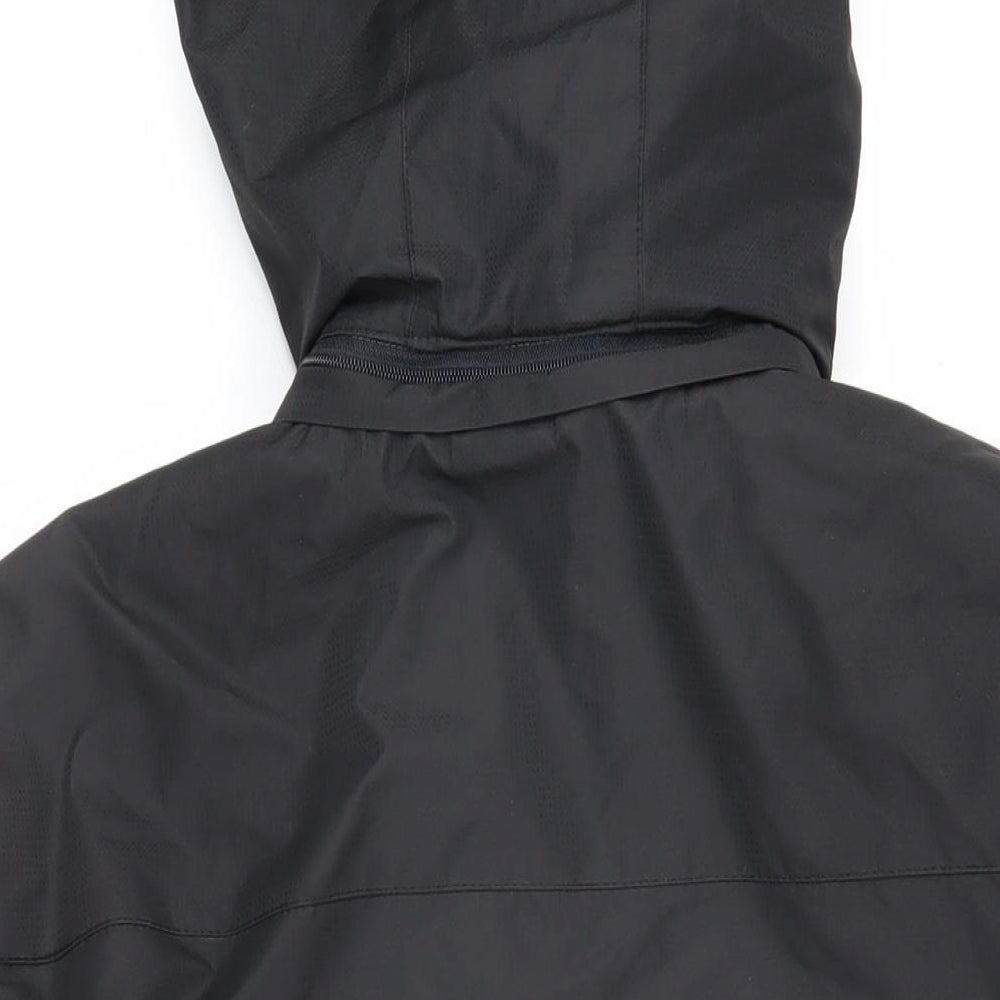 Outdoor Sport Mens Black Jacket Coat Size M Zip