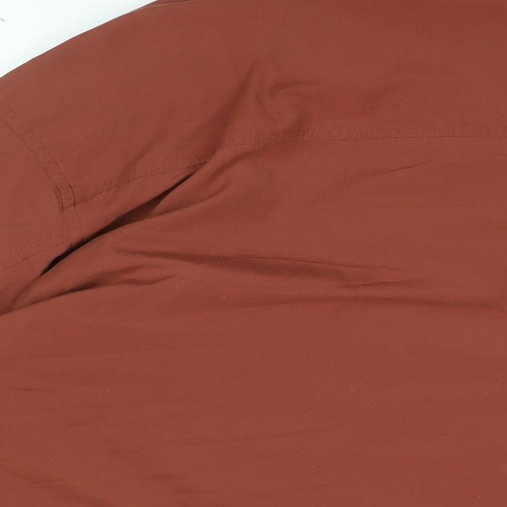 Dannimac Mens Brown Bomber Jacket Coat Size S Zip