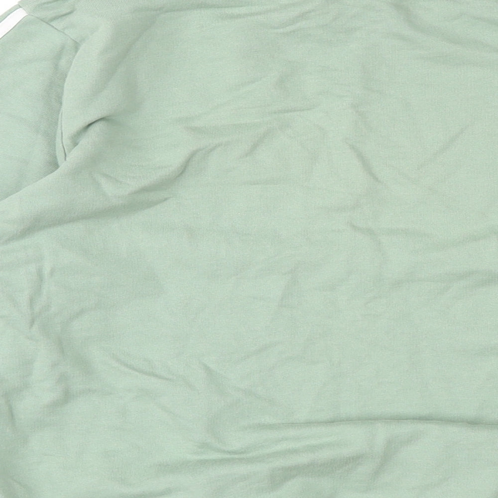 ASOS Womens Green Cotton Pullover Sweatshirt Size 8 Pullover