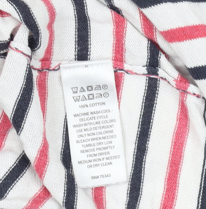 Cynthia Rowley Multicoloured Striped Pullover Jumper M