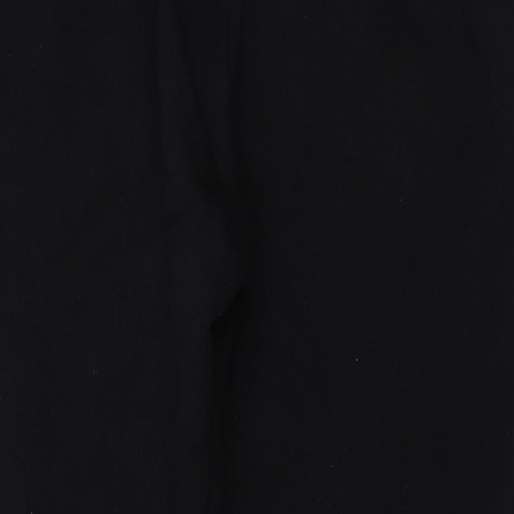 CLOSURE Mens Black Cotton Sweatpants Trousers Size L L28 in Regular Drawstring