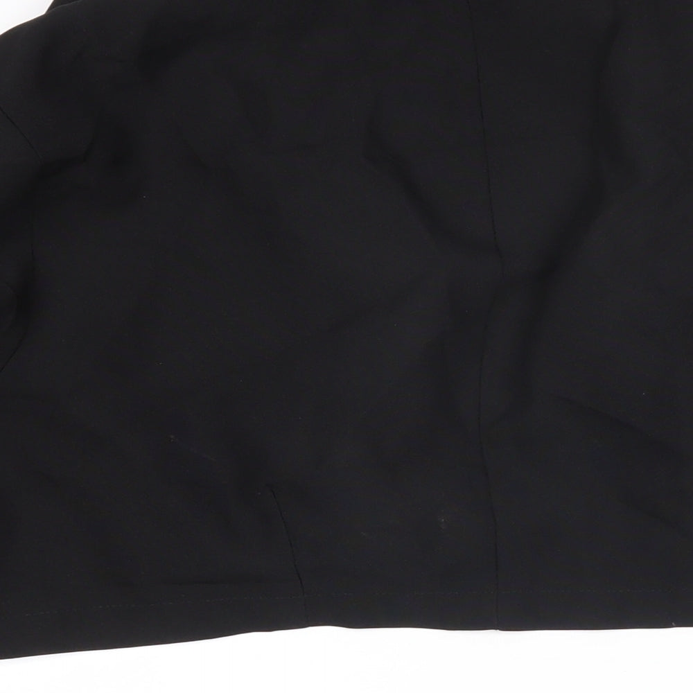 PRETTYLITTLETHING Womens Black Jacket Size 14