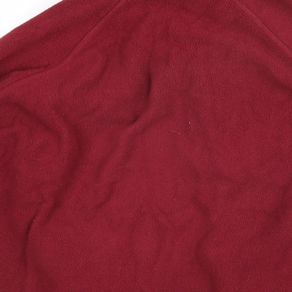 Marks and Spencer Womens Red Jacket Size 12 Zip