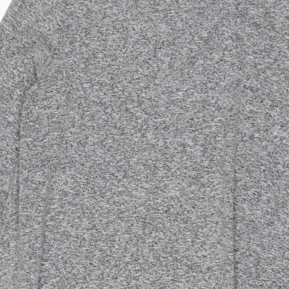 Glamorous Womens Grey Polyester A-Line Size S Crew Neck Pullover