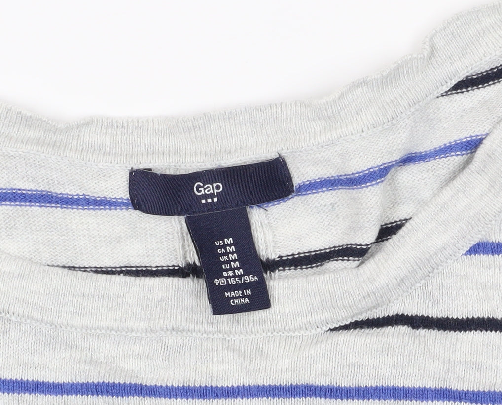 Gap Multicoloured Striped Pullover Jumper M