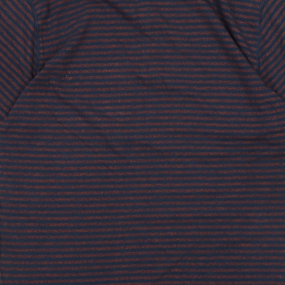 Next Mens Blue Solid Cotton Pyjama Top Size M