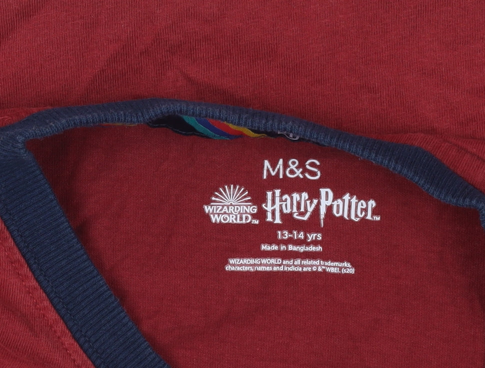 Marks & Spencer Harry Potter Red T-Shirt, 13-14 Years