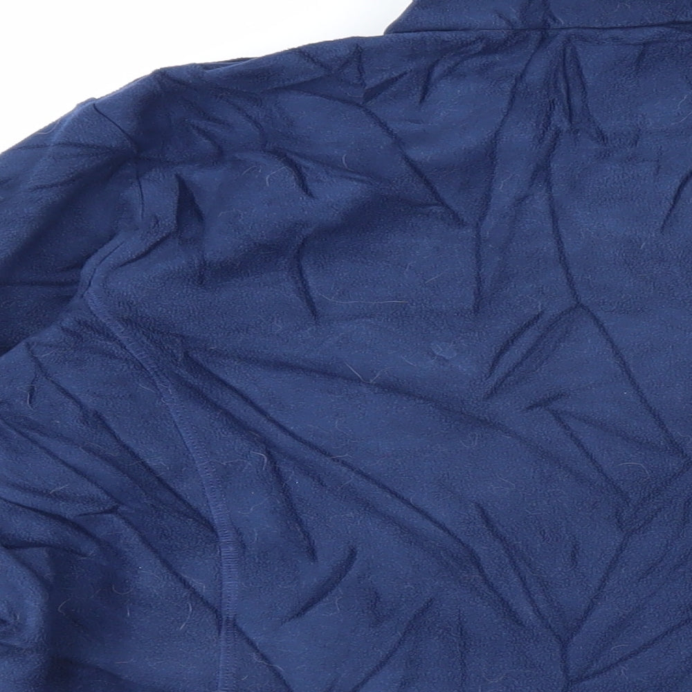 Lands' End Mens Blue Polyester Pullover Sweatshirt Size XL