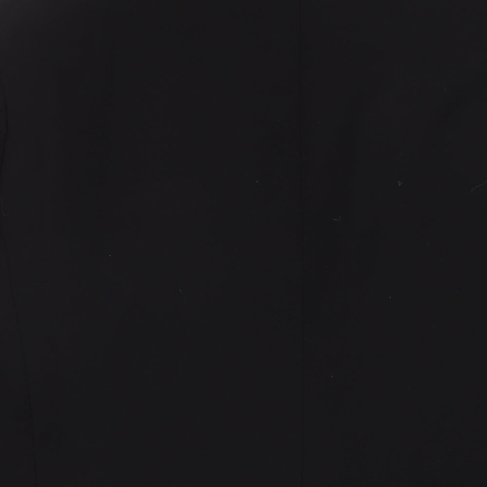 Marks & Spencer Mens Black Polyester Jacket Suit Jacket Size 44 Regular