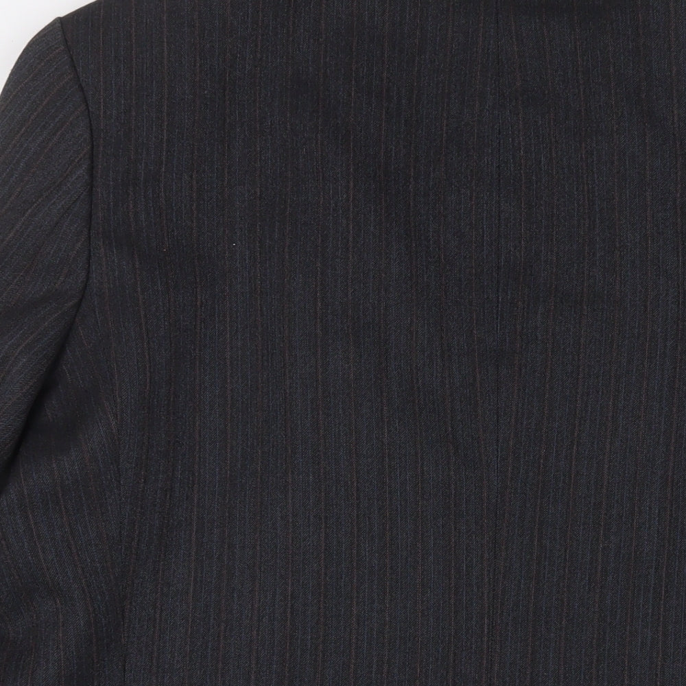 St Michael Mens Grey Wool Jacket Suit Jacket Size 44 Regular