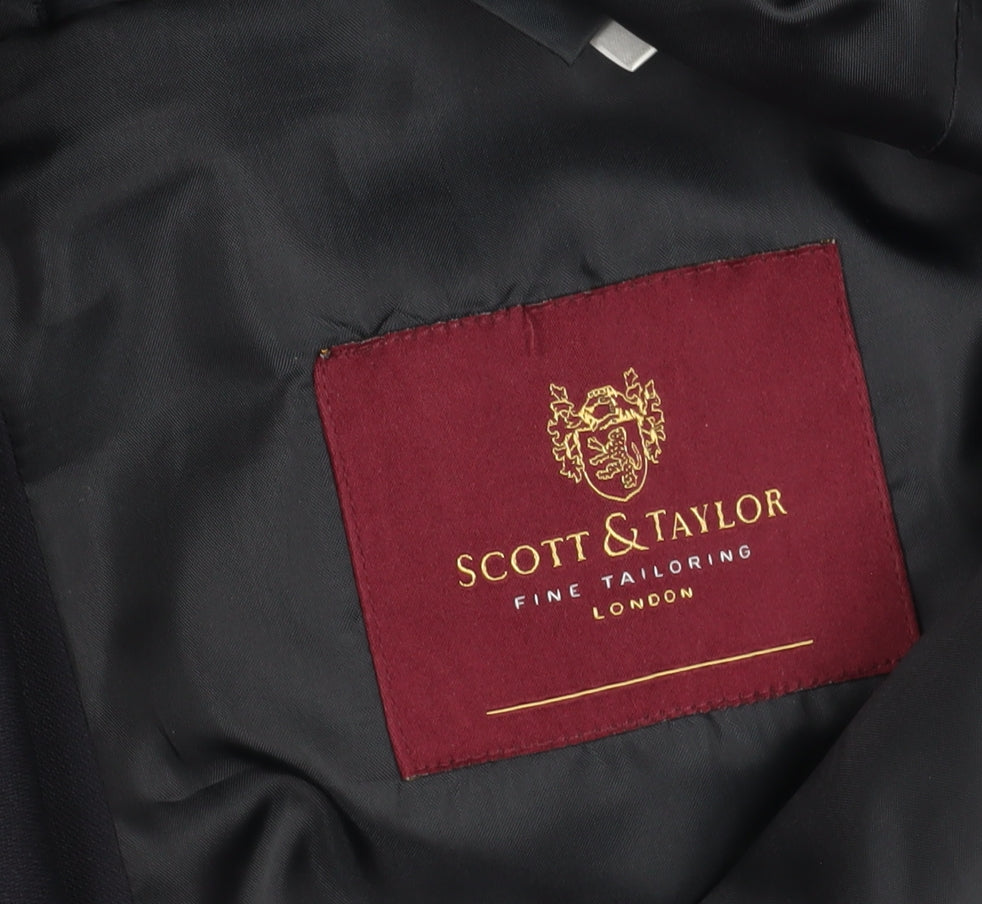Scott & Taylor Black Blazer, Size 42 Men's Formal Wear