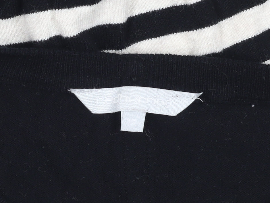 Red Herring Striped Multicoloured Jumper Size 12