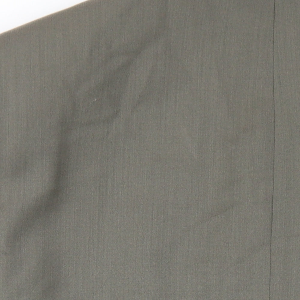 Lino Vierra Mens Grey Wool Jacket Suit Size 42 Regular