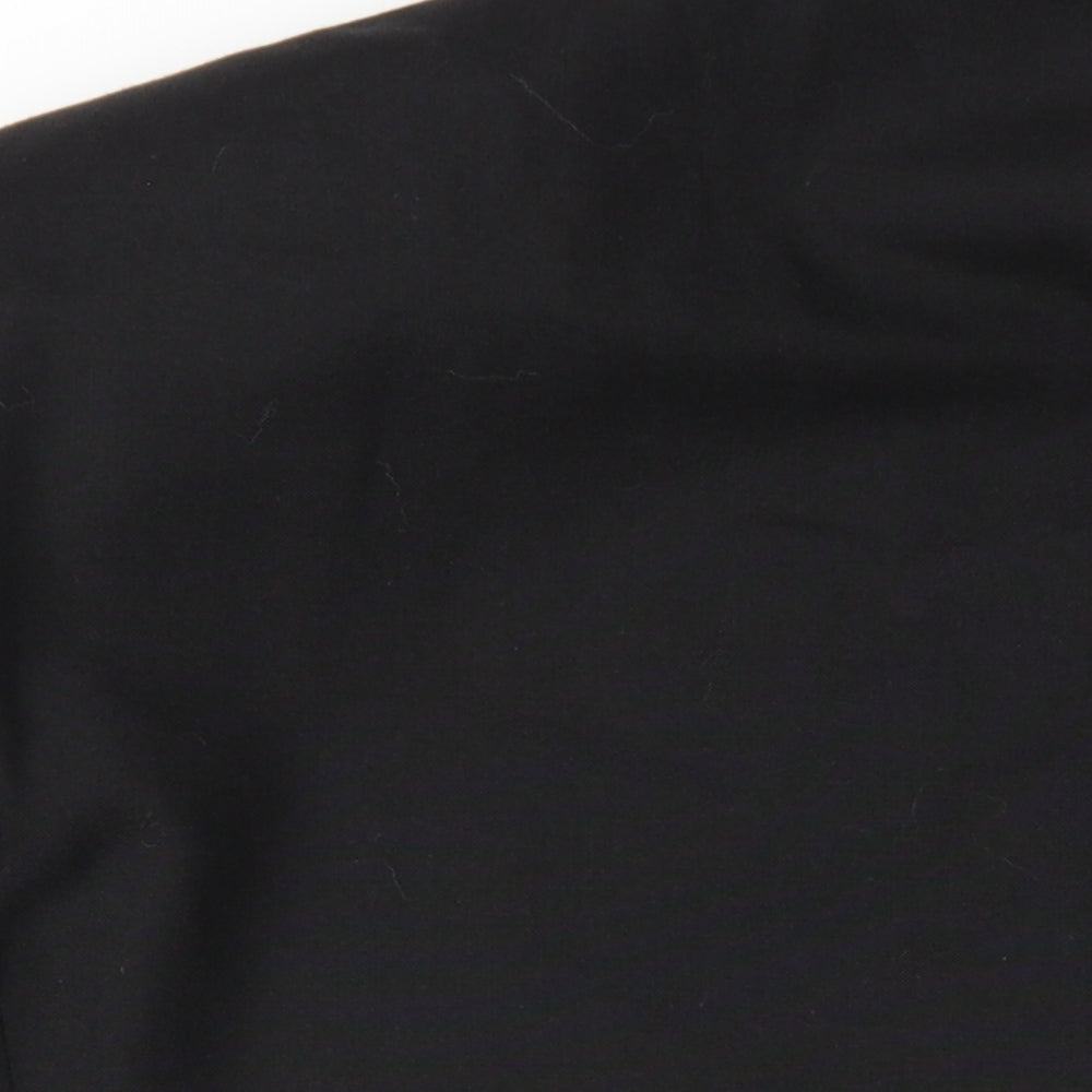 Horne Brothers Mens Black Wool Jacket Blazer Size 44 Regular
