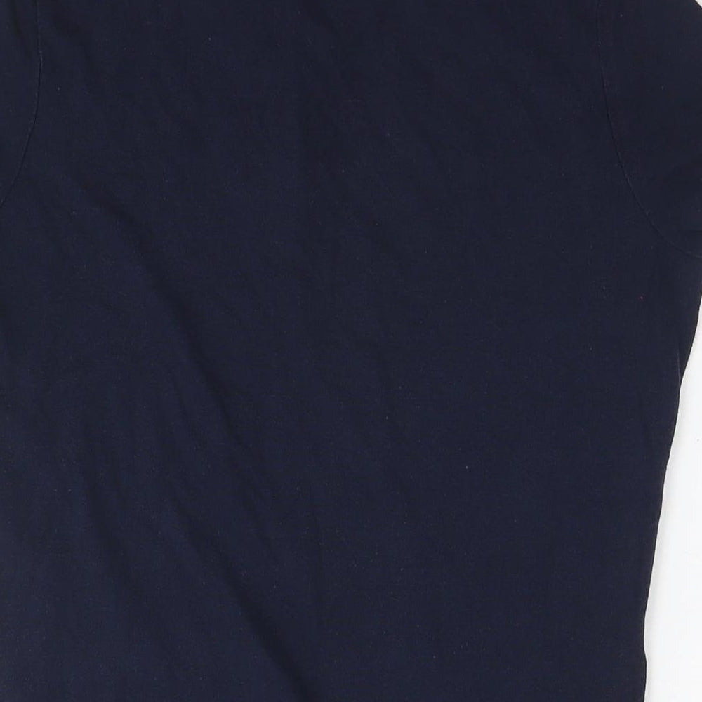 Decathlon Mens Blue Cotton Polo Size S Collared Pullover