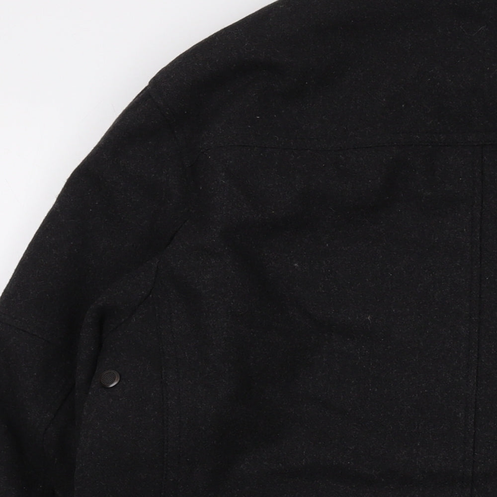 Tech Mens Grey Jacket Size M Zip
