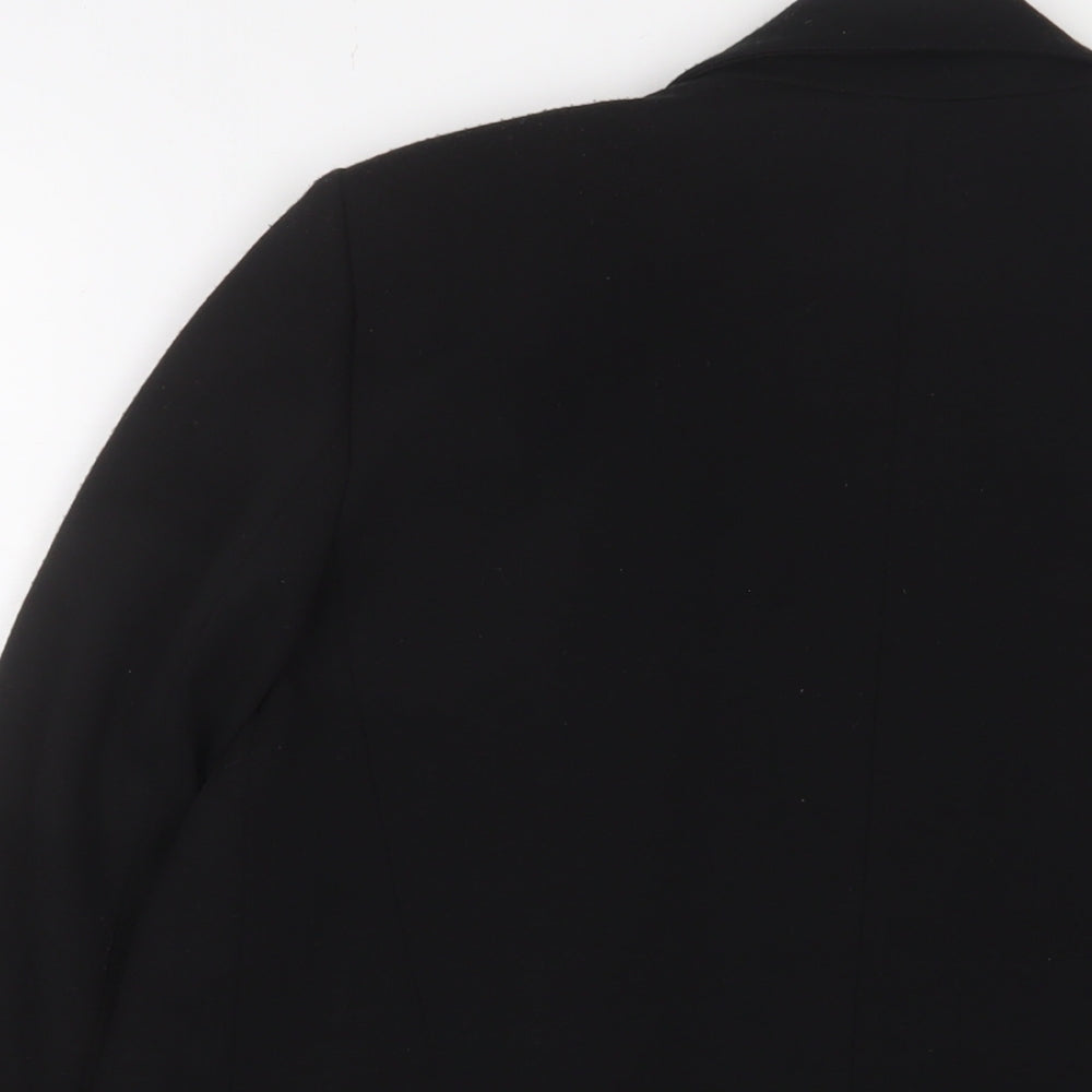 Topshop Womens Black Jacket Blazer Size 8