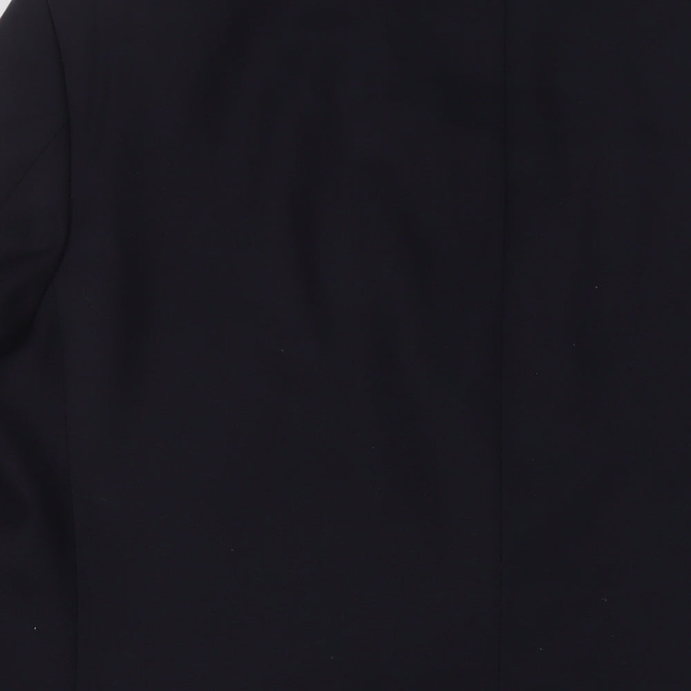 Aubrey Mens Blue Wool Jacket Suit Jacket Size 44 Regular