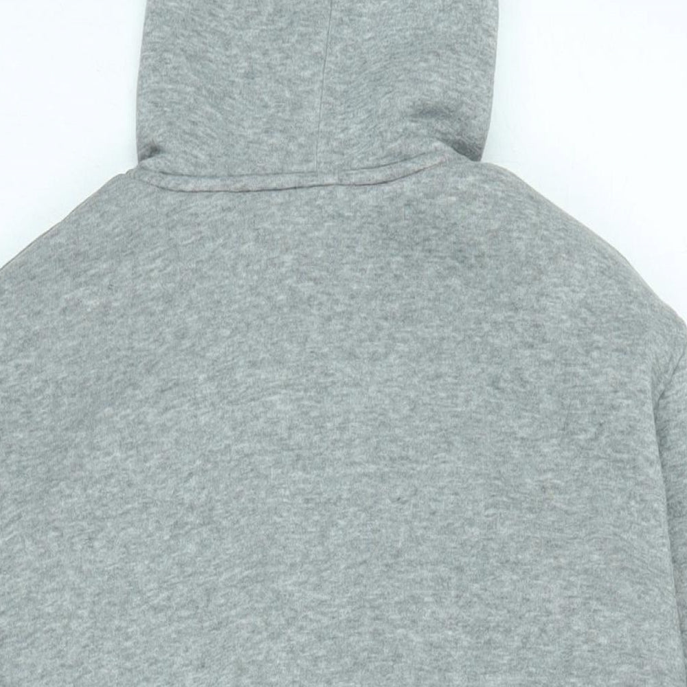 Soul Star Mens Grey Jacket Size XL Zip - Logo - Soul Luxery