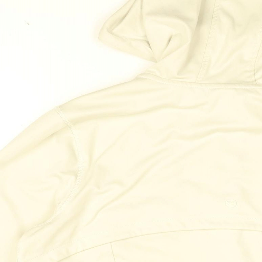 RBX Womens Grey Polyester Full Zip Hoodie Size L Zip
