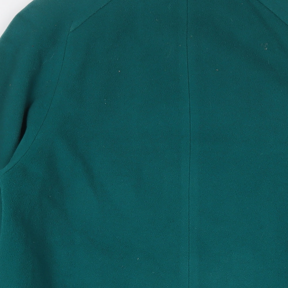 Lampert Womens Green Overcoat Coat Size 12 Button
