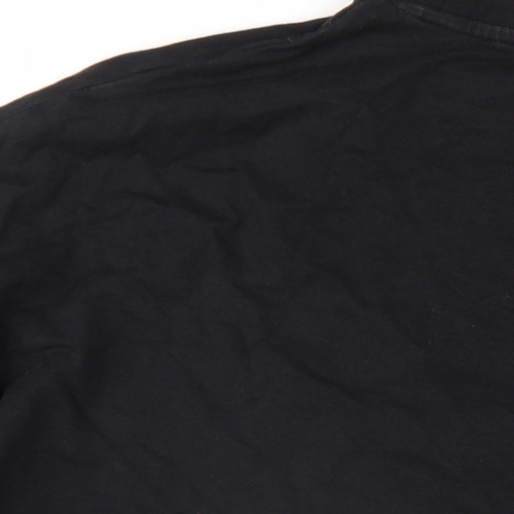 ASOS Mens Black Cotton T-Shirt Size M Round Neck - Vincent Van Gogh