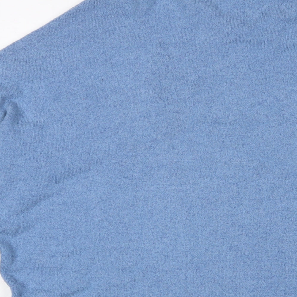 Soyaconcept Womens Blue Polyester Pullover Sweatshirt Size S Pullover