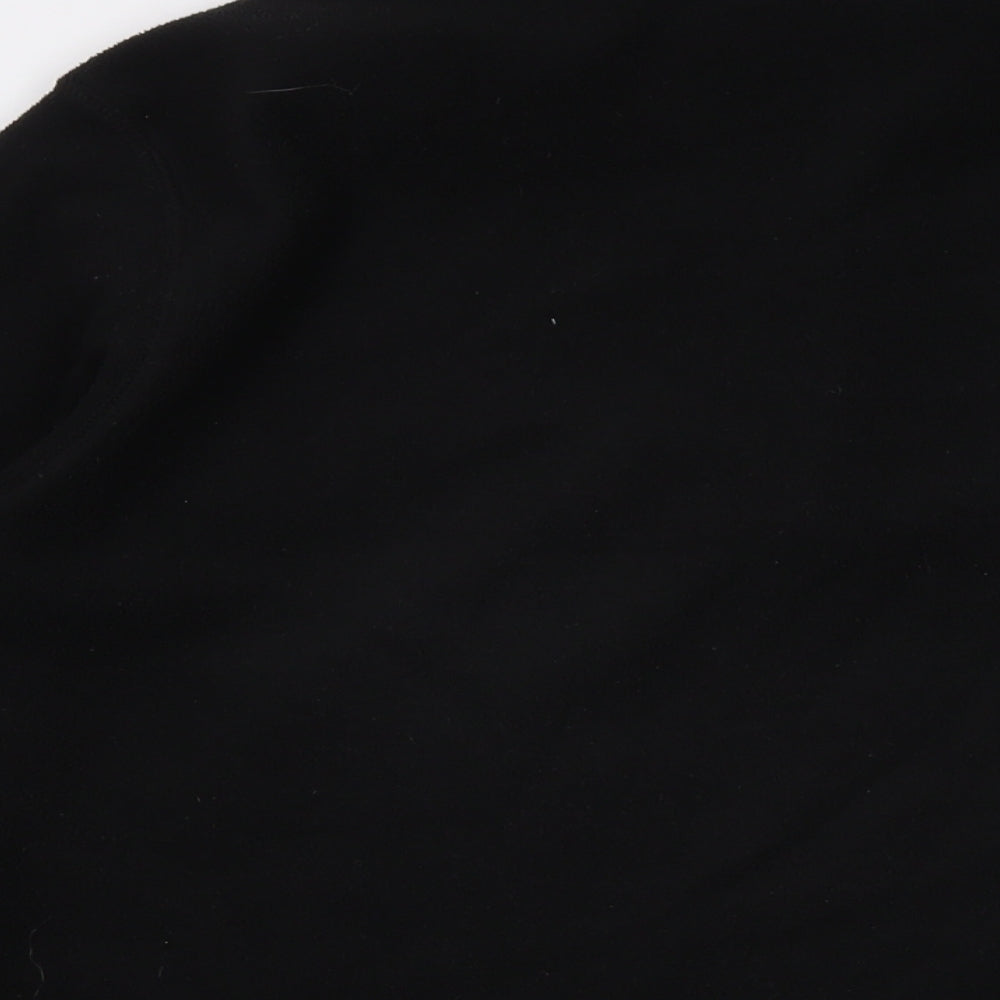 Quechua Mens Black Polyester Pullover Sweatshirt Size XL
