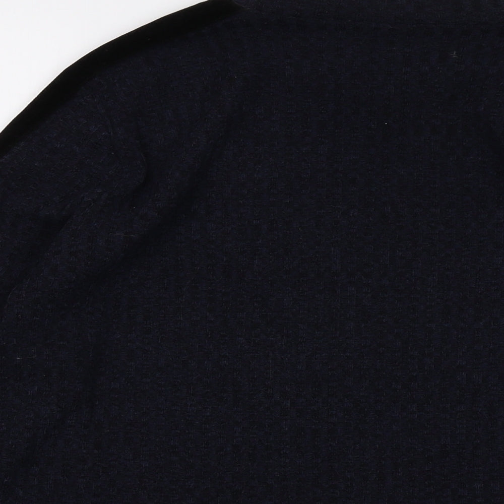 JDY Womens Blue Crew Neck Polyester Pullover Jumper Size XL