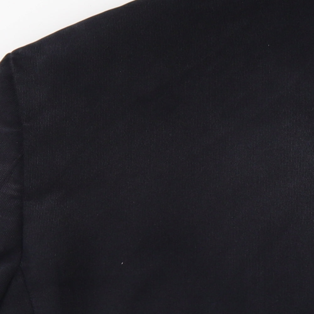 Marks & Spencer Mens Blue Polyester Jacket Blazer Size 42 Regular